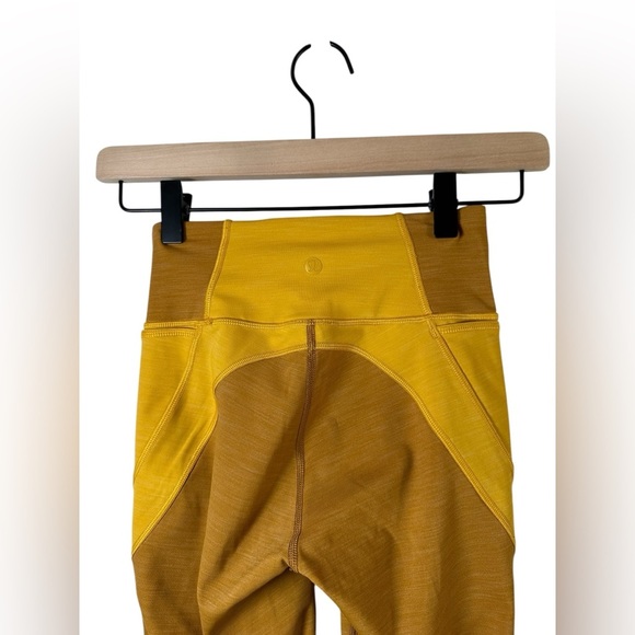 Lululemon Early Extension High-Rise Tight 28" Heathered Fools Gold size 2 - Picture 5 of 11